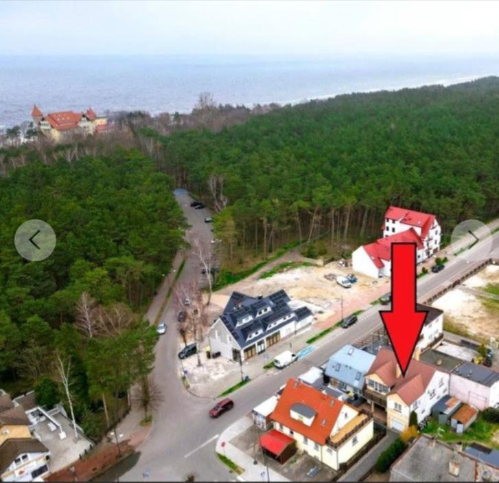 Pokoje Goscinne Nad Morzem Łeba Exteriör bild